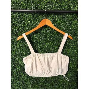 Daily Drills Bubble Bra Ivory White Sz Small